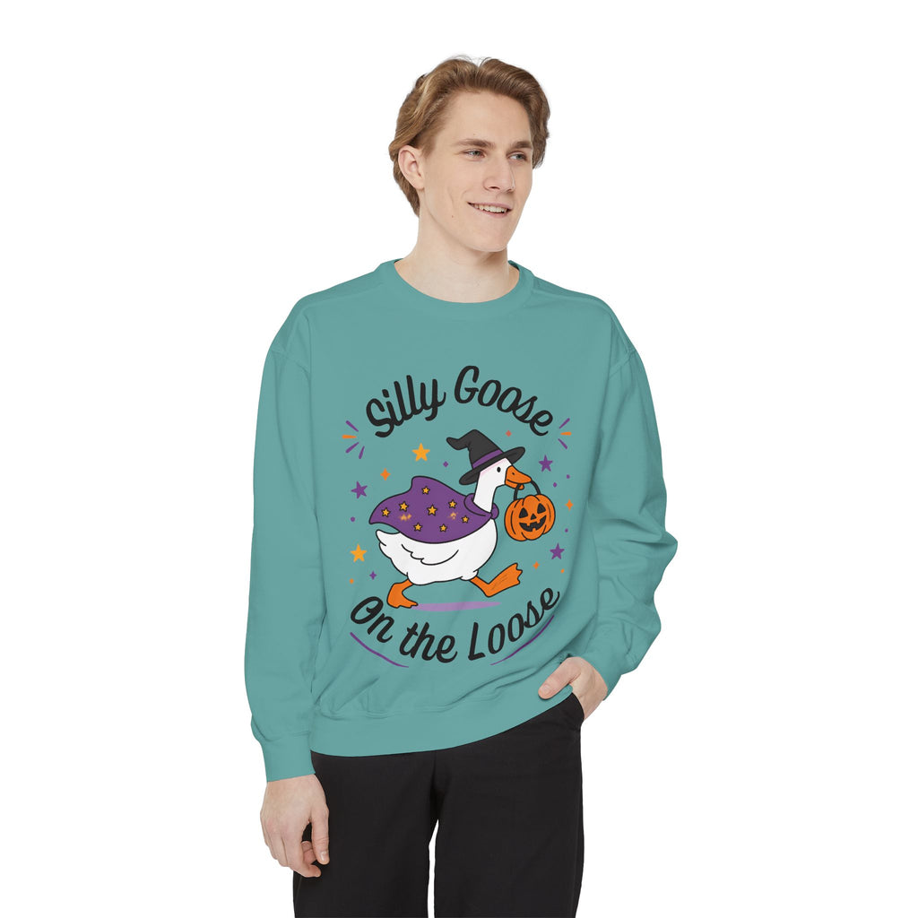 Silly Goose On The Loose Halloween Sweatshirt