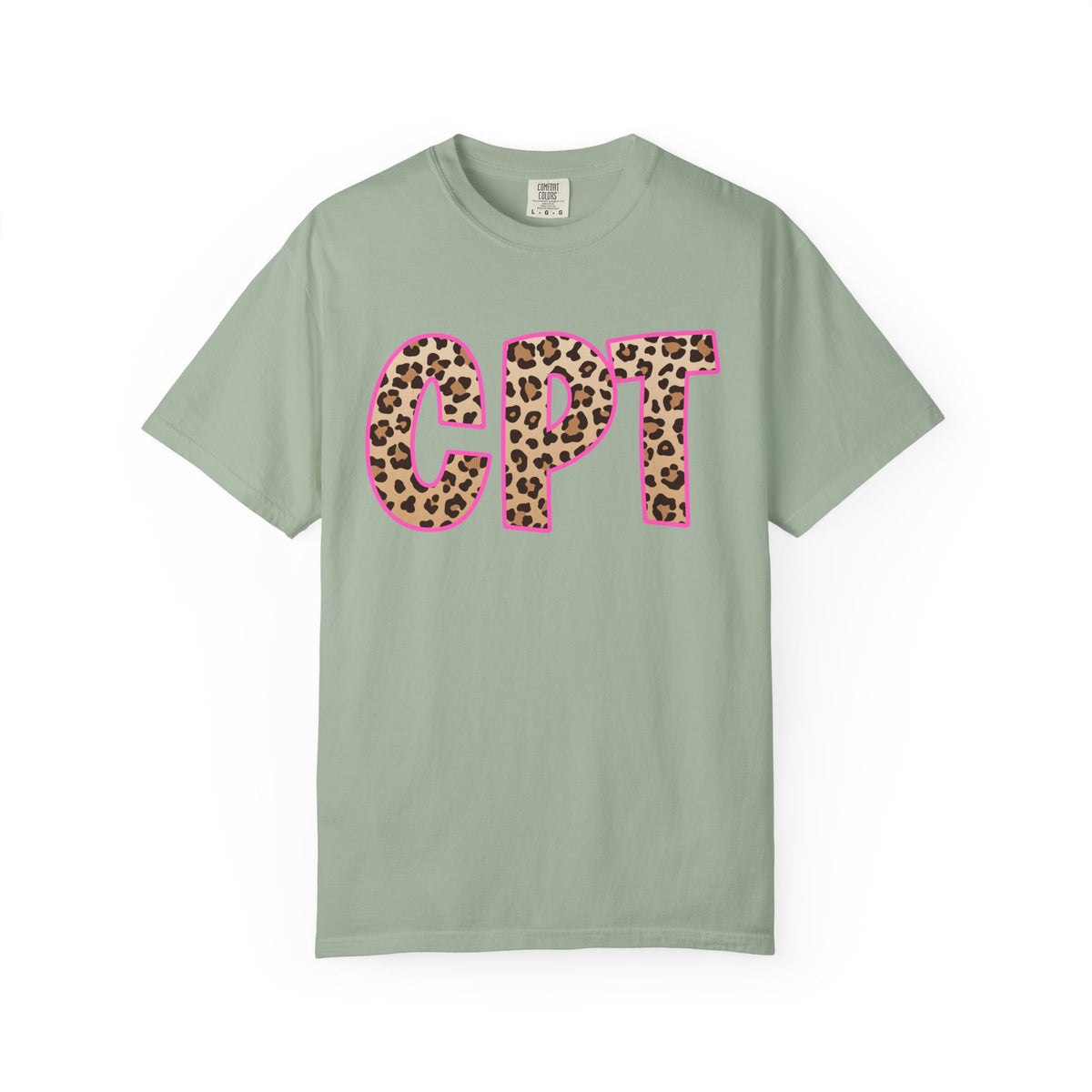 CPT Leopard Print- Phlebotomy T‑Shirt