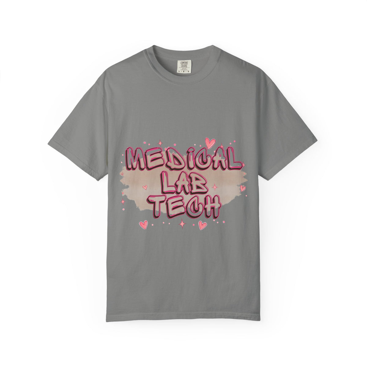 Medical Lab Tech T-Shirt — Cute Heart Design for Lab Professionals