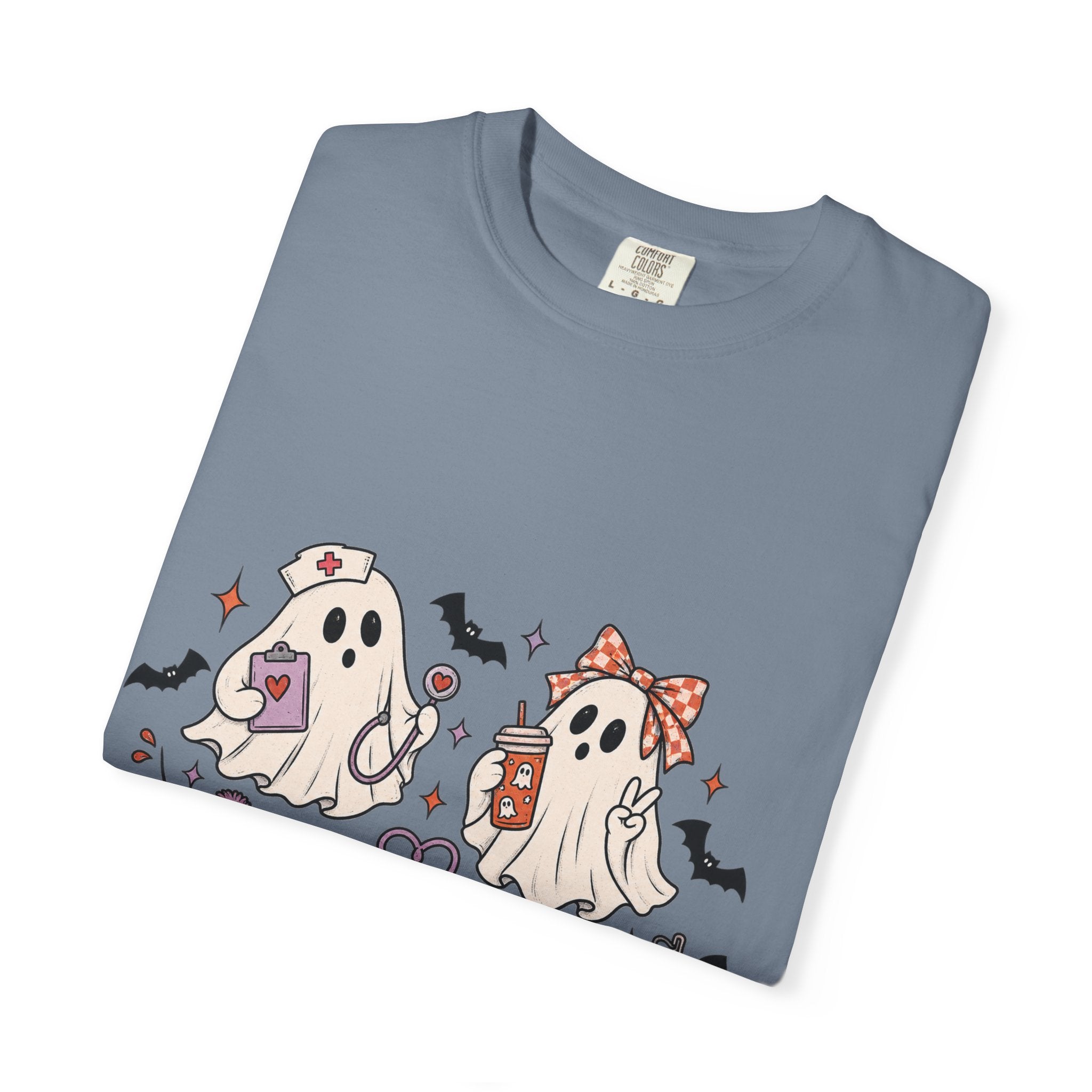 Cute Halloween Ghosts T-Shirt — Kawaii Ghost Squad Costume Tee