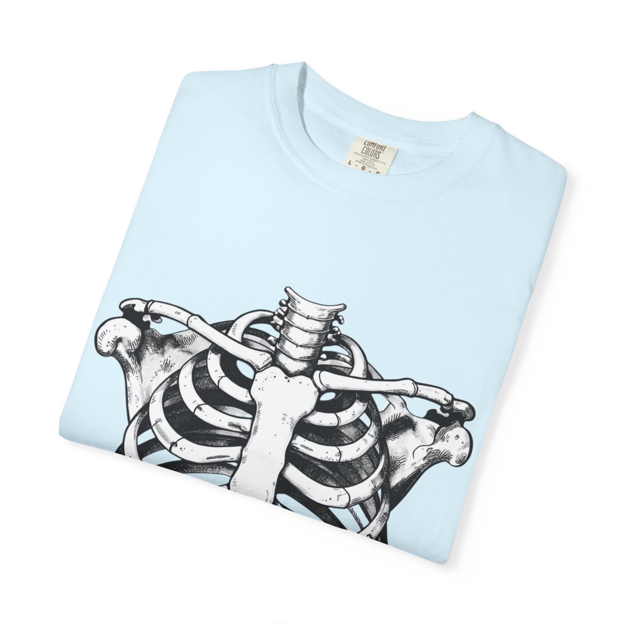 Rib Cage Anatomy T-Shirt — Vintage Skeleton Graphic Tee