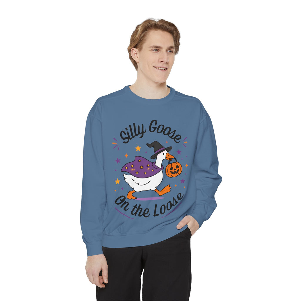 Silly Goose On The Loose Halloween Sweatshirt