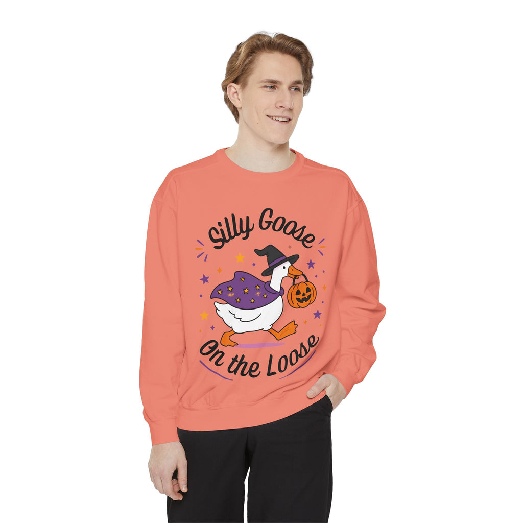 Silly Goose On The Loose Halloween Sweatshirt