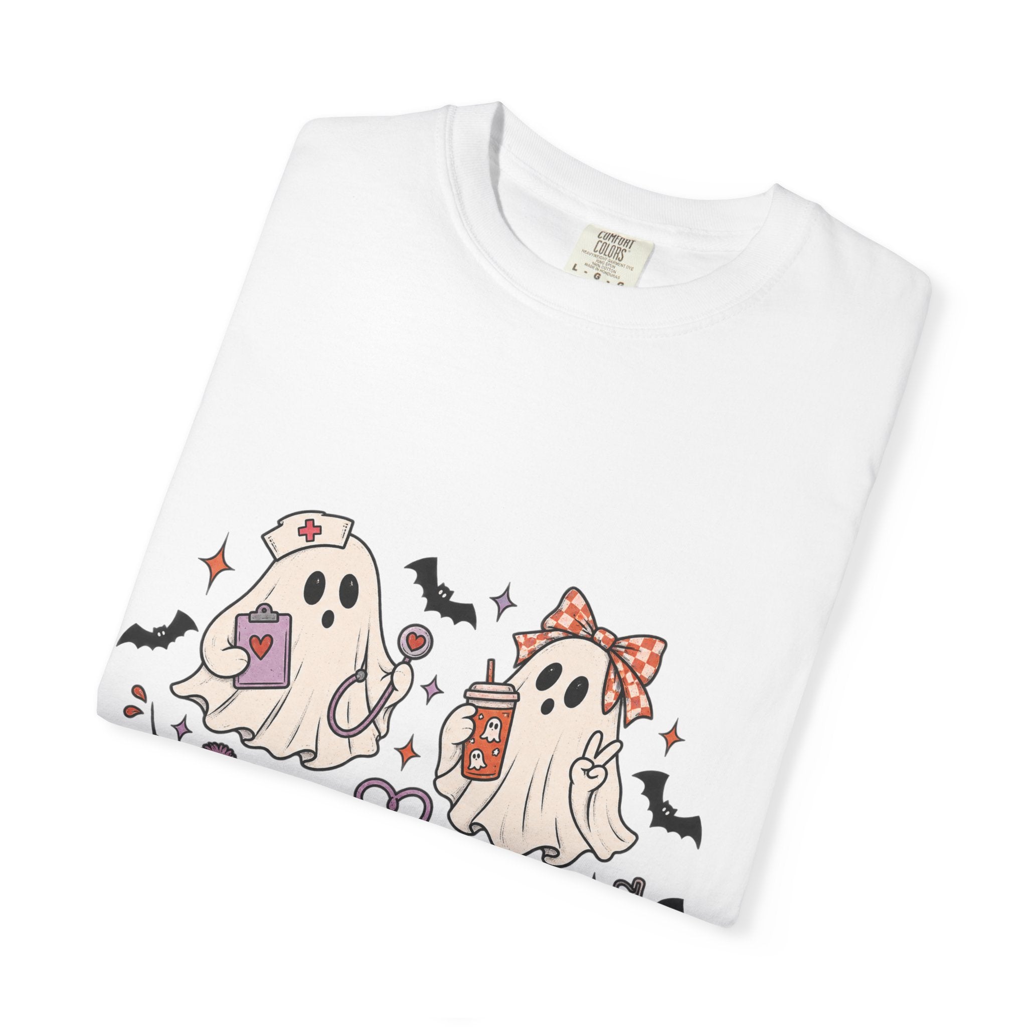Cute Halloween Ghosts T-Shirt — Kawaii Ghost Squad Costume Tee