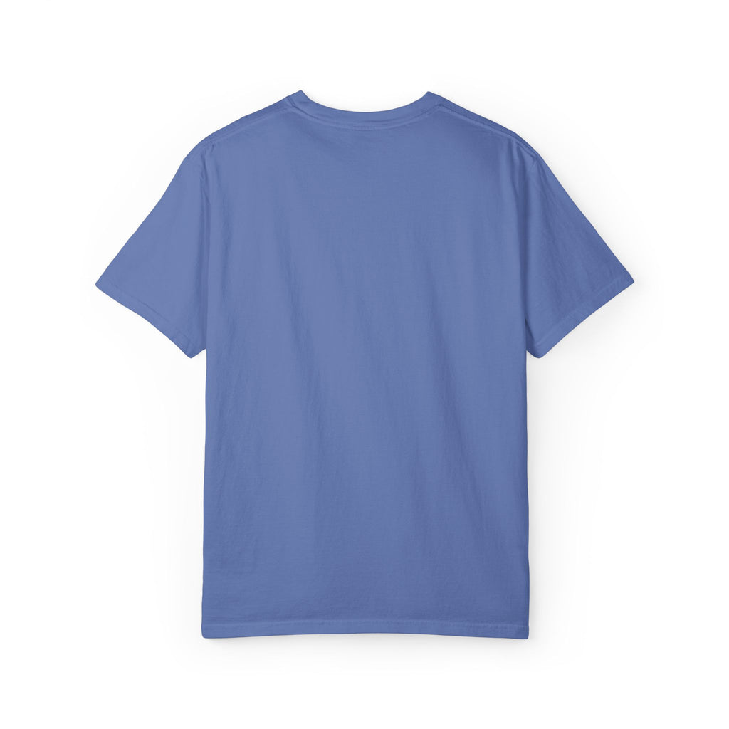 Overstimulated Tee — Minimalist White Graphic T‑Shirt