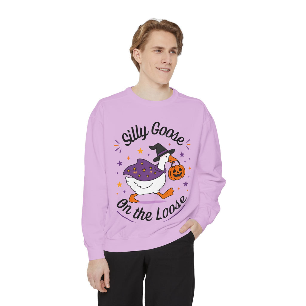 Silly Goose On The Loose Halloween Sweatshirt