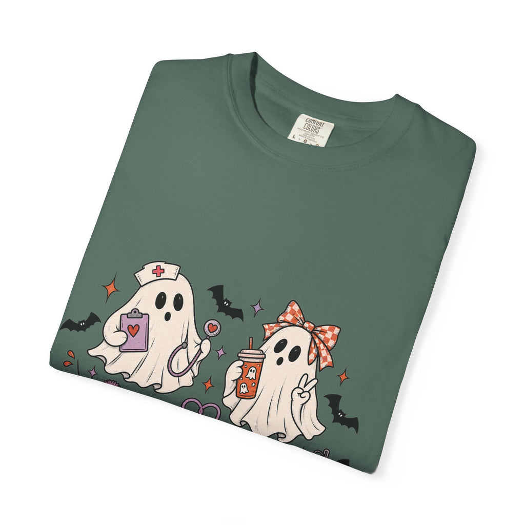 Cute Halloween Ghosts T-Shirt — Kawaii Ghost Squad Costume Tee