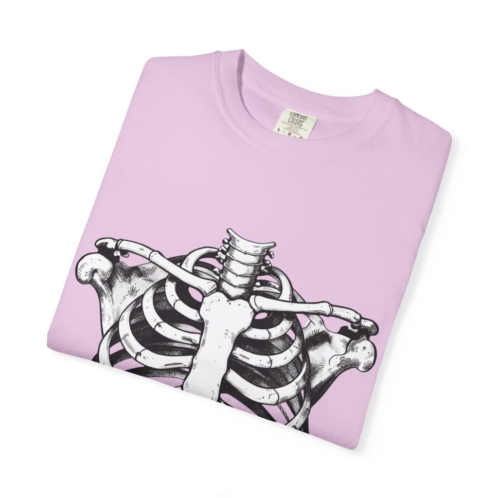 Rib Cage Anatomy T-Shirt — Vintage Skeleton Graphic Tee
