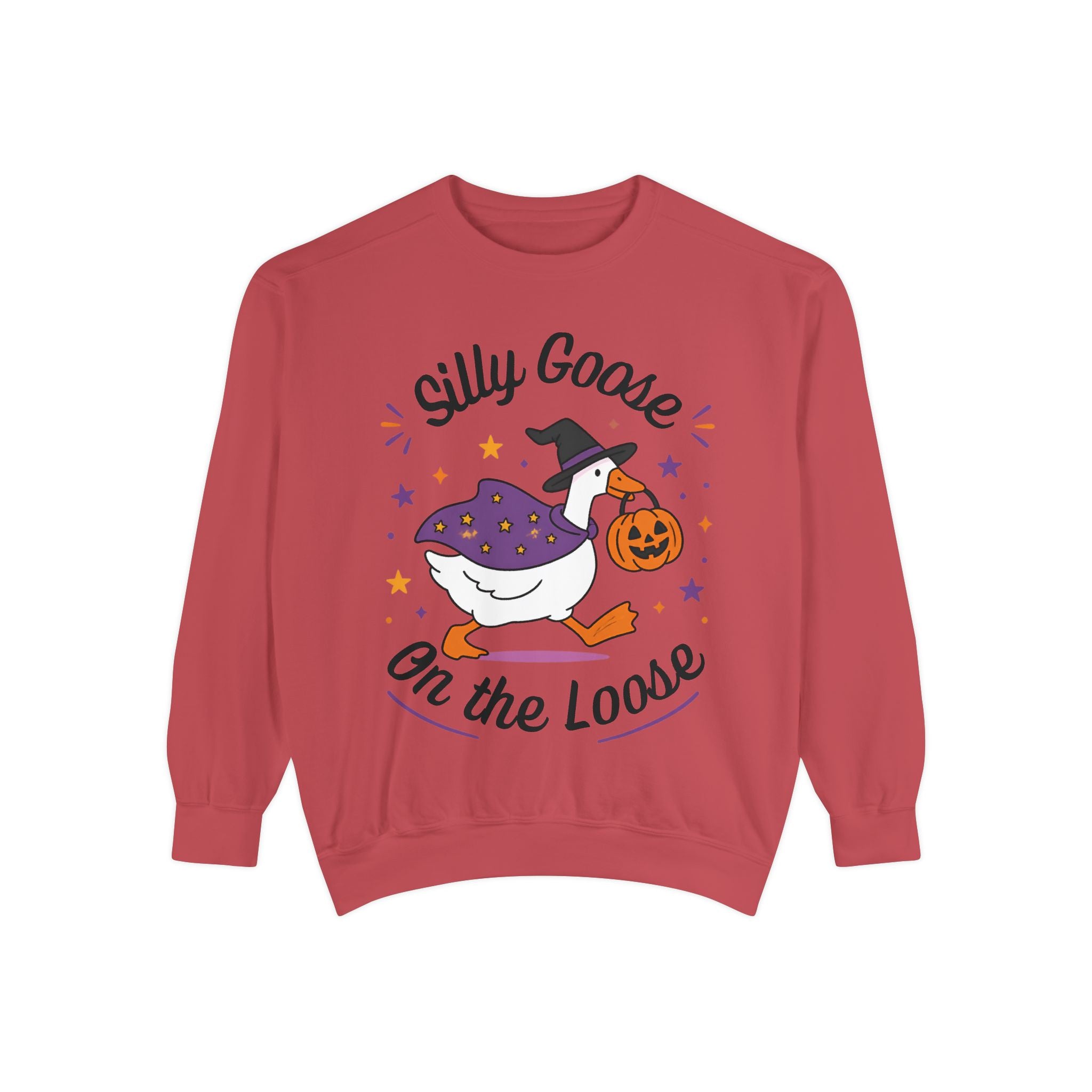 Silly Goose On The Loose Halloween Sweatshirt