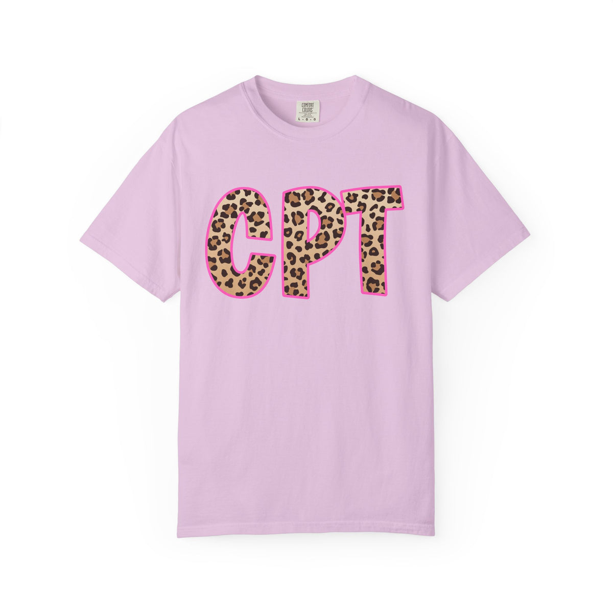 CPT Leopard Print- Phlebotomy T‑Shirt