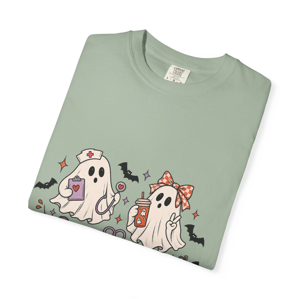 Cute Halloween Ghosts T-Shirt — Kawaii Ghost Squad Costume Tee
