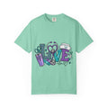 Nurse Love T-Shirt — Medical Hearts, Stethoscope & Scrubs Graphic