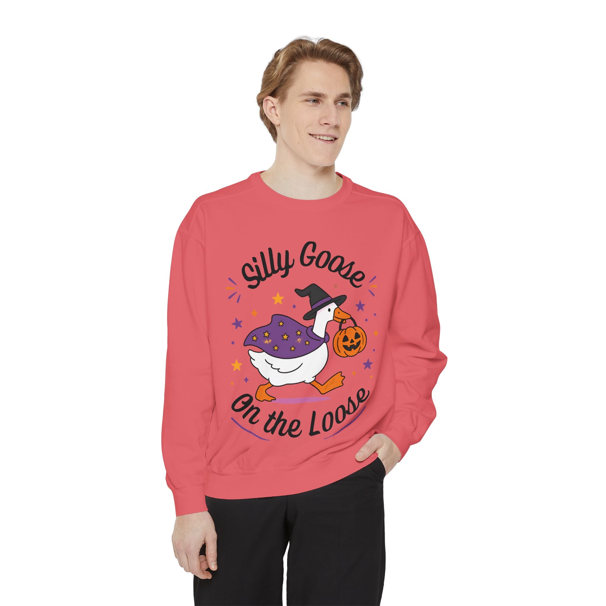 Silly Goose On The Loose Halloween Sweatshirt