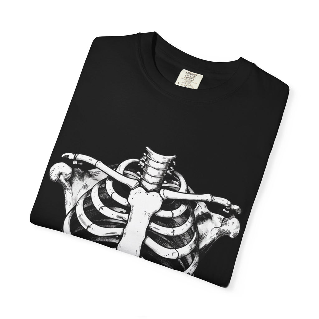 Rib Cage Anatomy T-Shirt — Vintage Skeleton Graphic Tee