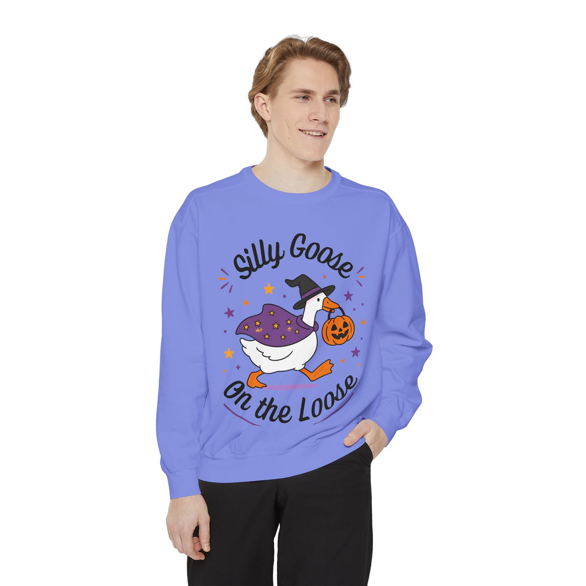 Silly Goose On The Loose Halloween Sweatshirt