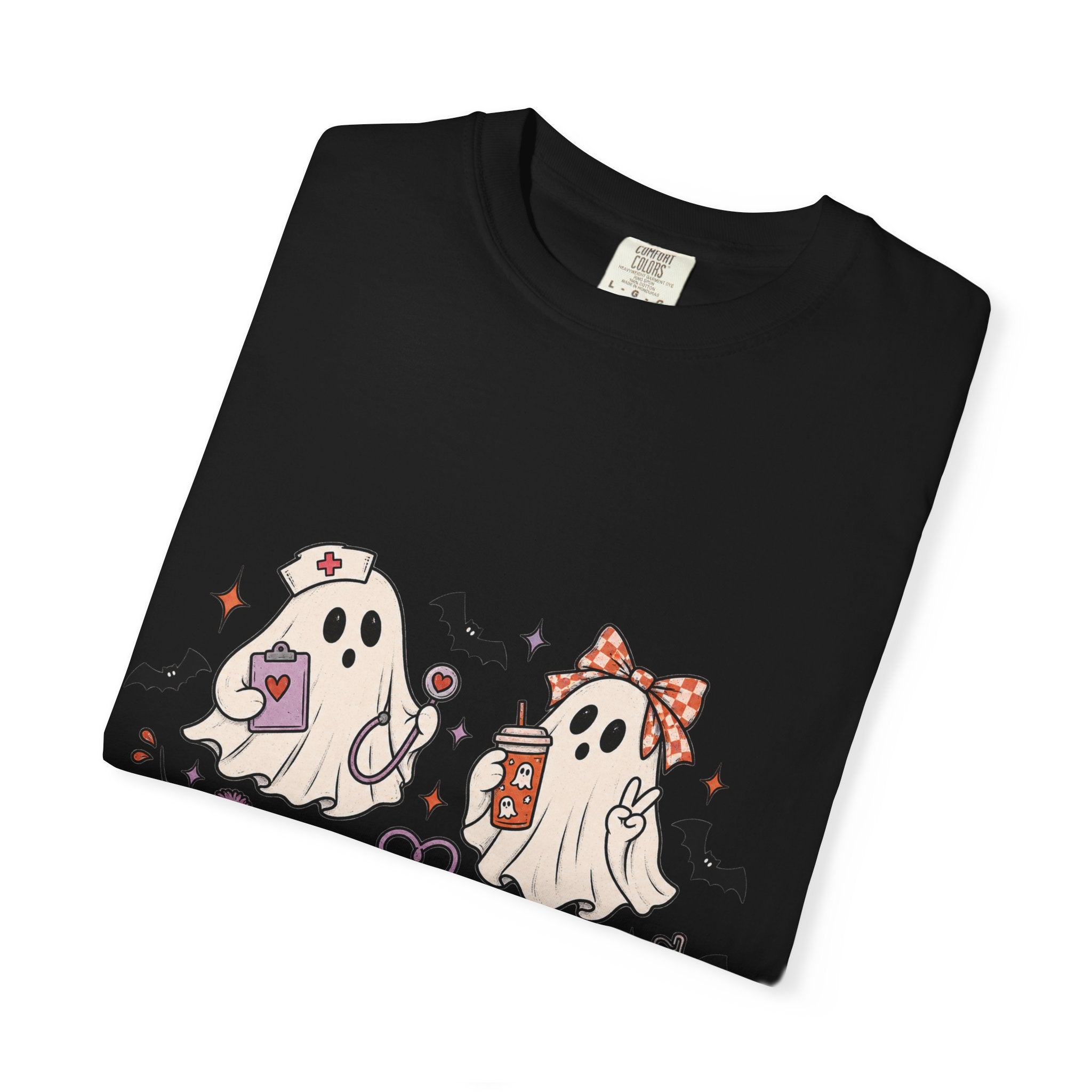 Cute Halloween Ghosts T-Shirt — Kawaii Ghost Squad Costume Tee
