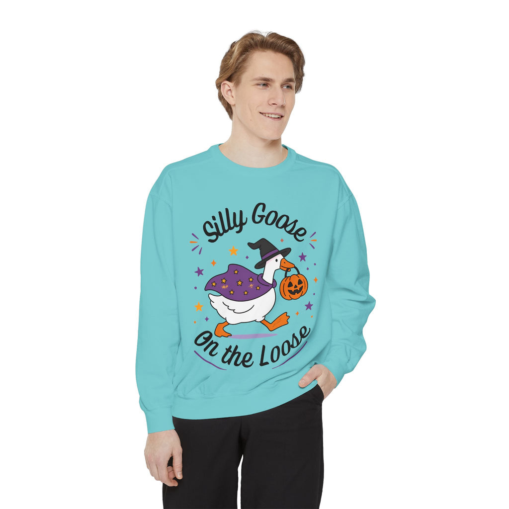 Silly Goose On The Loose Halloween Sweatshirt