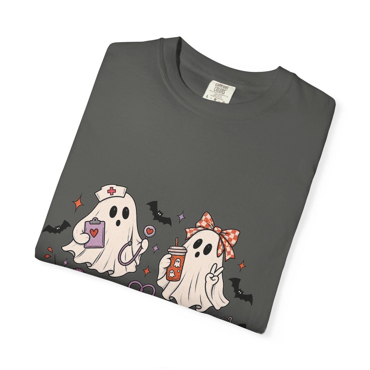 Cute Halloween Ghosts T-Shirt — Kawaii Ghost Squad Costume Tee
