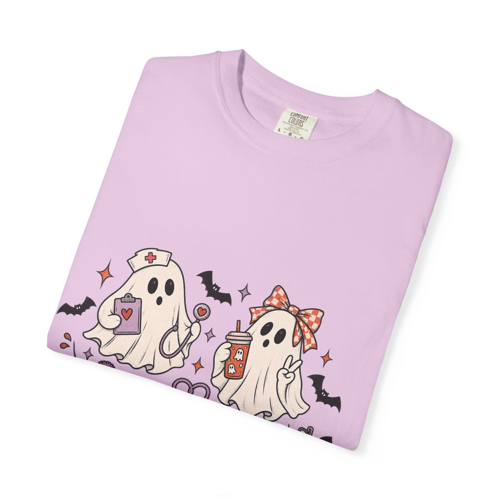 Cute Halloween Ghosts T-Shirt — Kawaii Ghost Squad Costume Tee