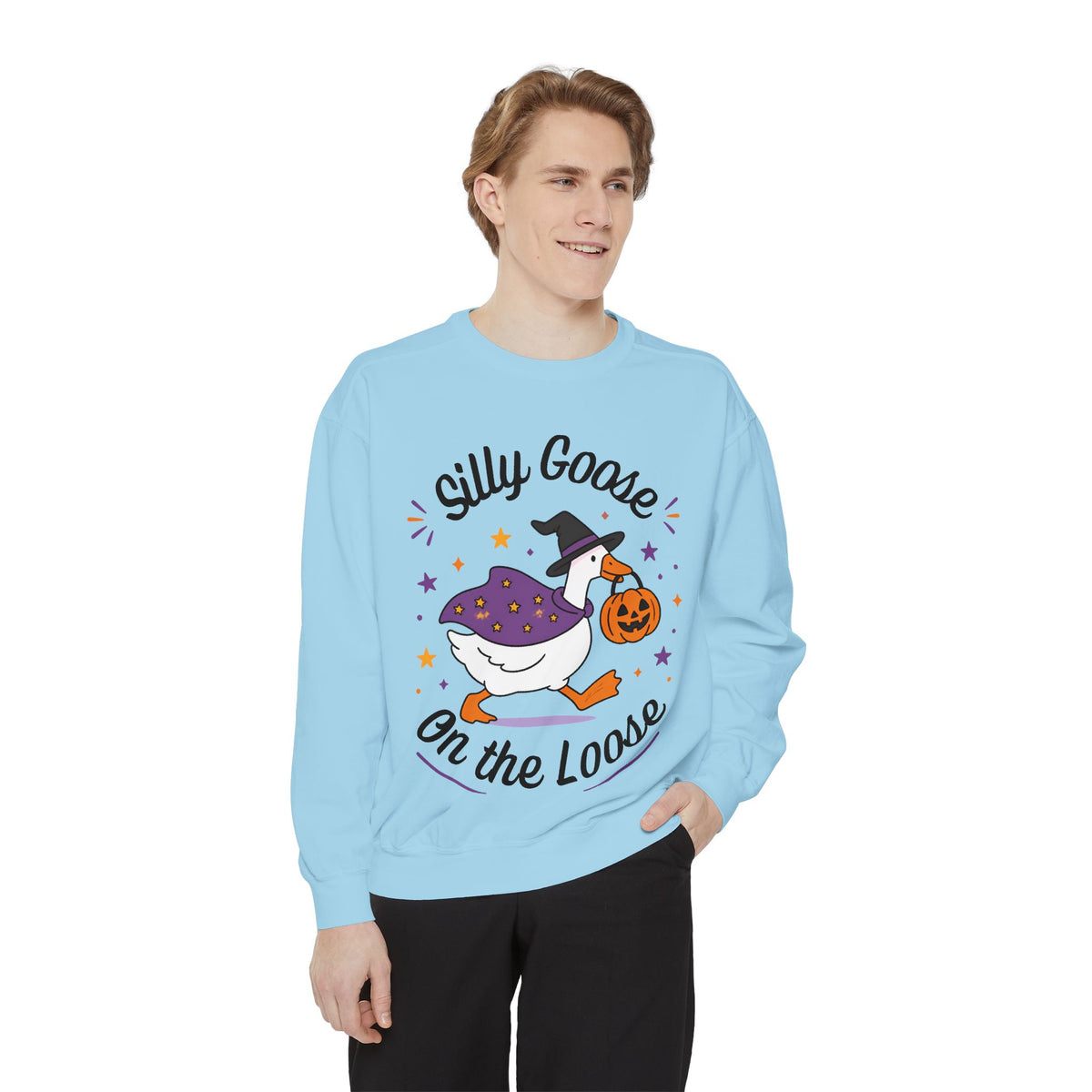 Silly Goose On The Loose Halloween Sweatshirt