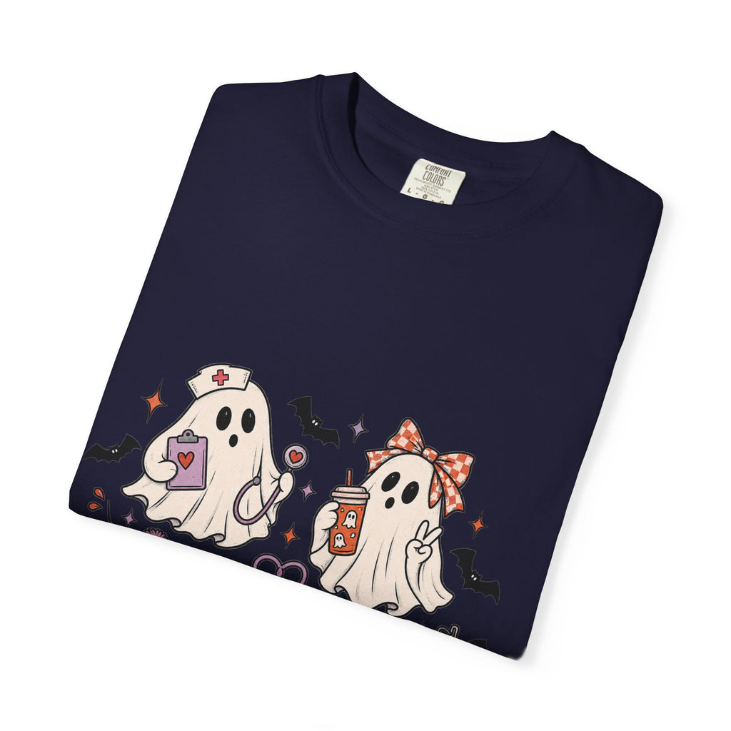 Cute Halloween Ghosts T-Shirt — Kawaii Ghost Squad Costume Tee