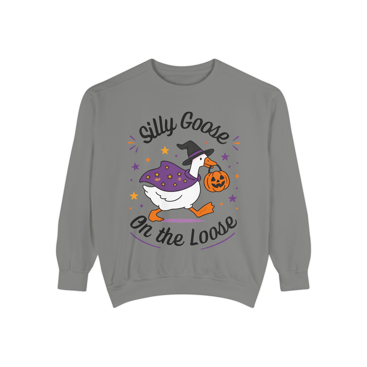 Silly Goose On The Loose Halloween Sweatshirt