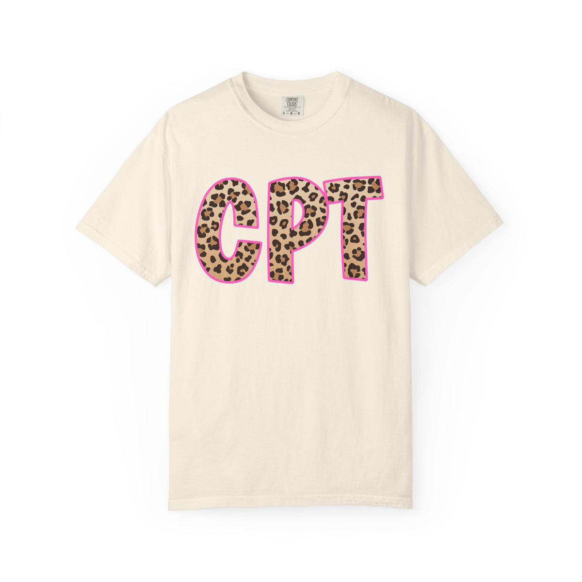 CPT Leopard Print- Phlebotomy T‑Shirt