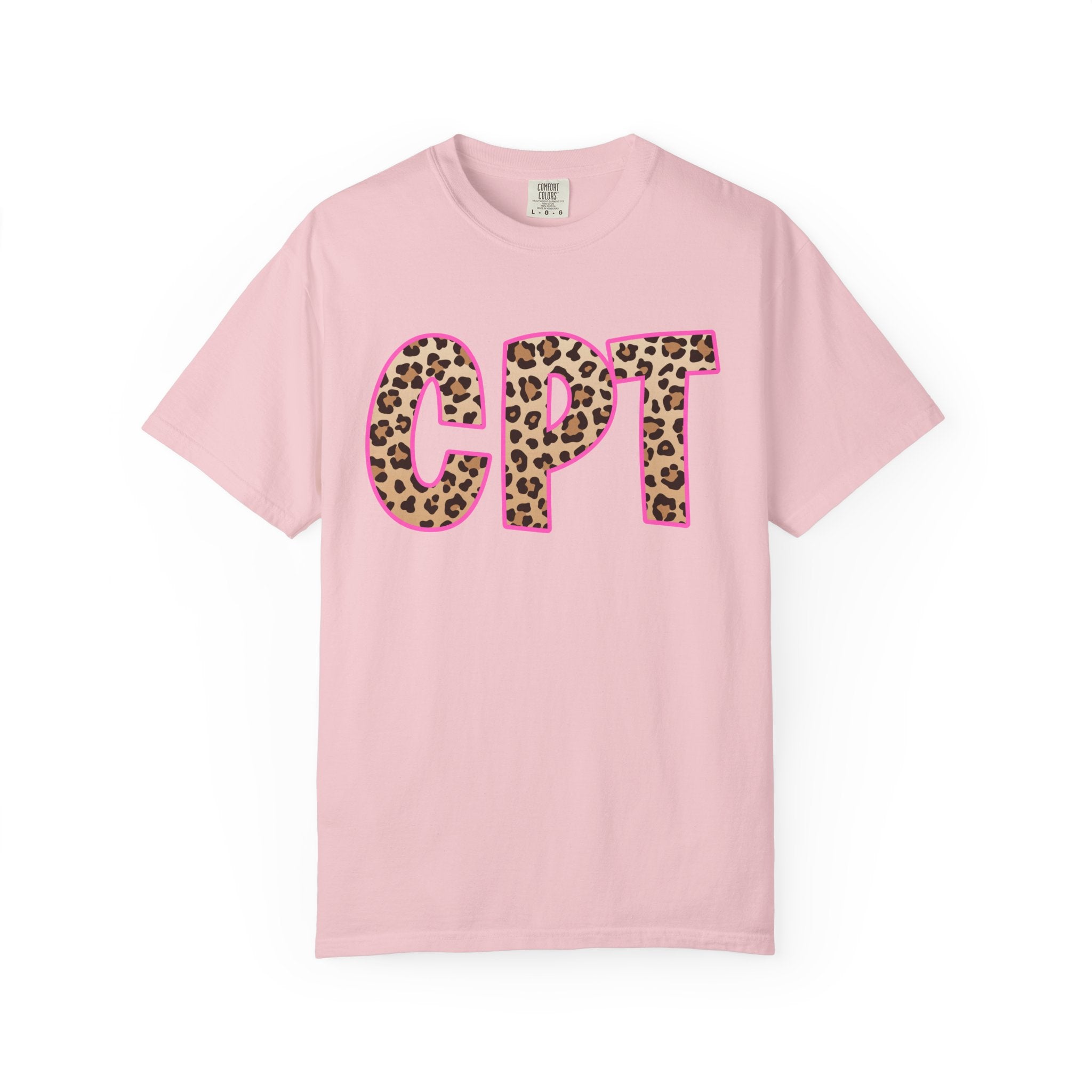CPT Leopard Print- Phlebotomy T‑Shirt