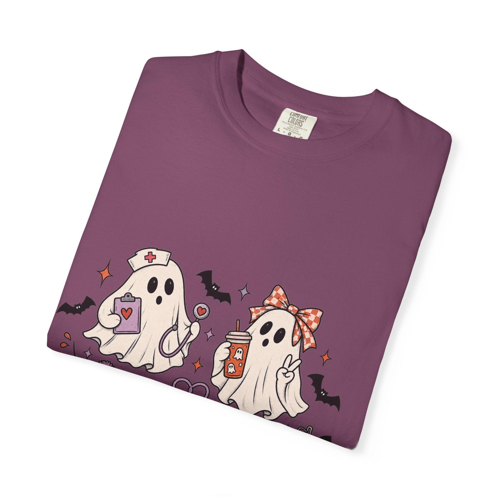 Cute Halloween Ghosts T-Shirt — Kawaii Ghost Squad Costume Tee