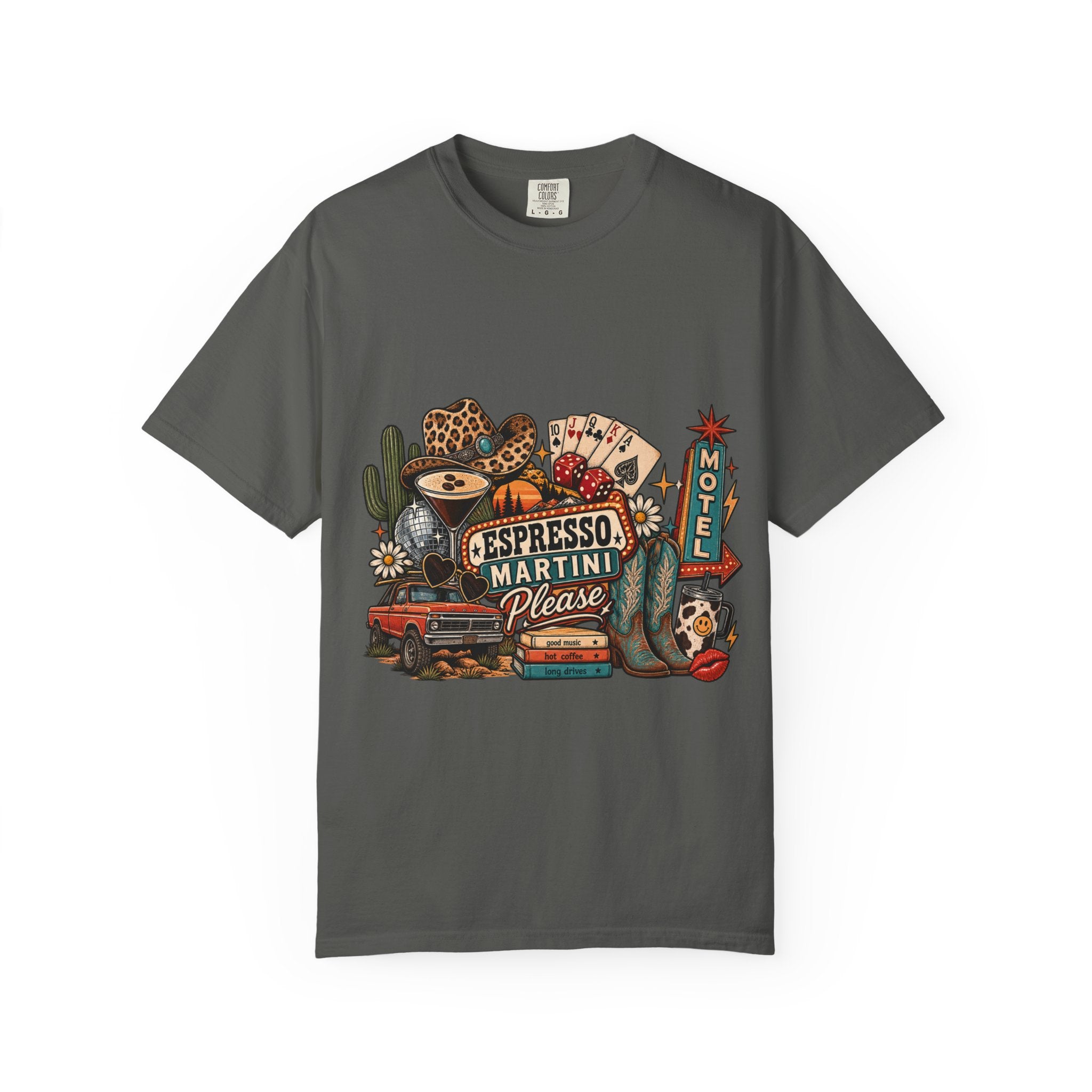 Espresso Martini Retro Roadtrip T-Shirt