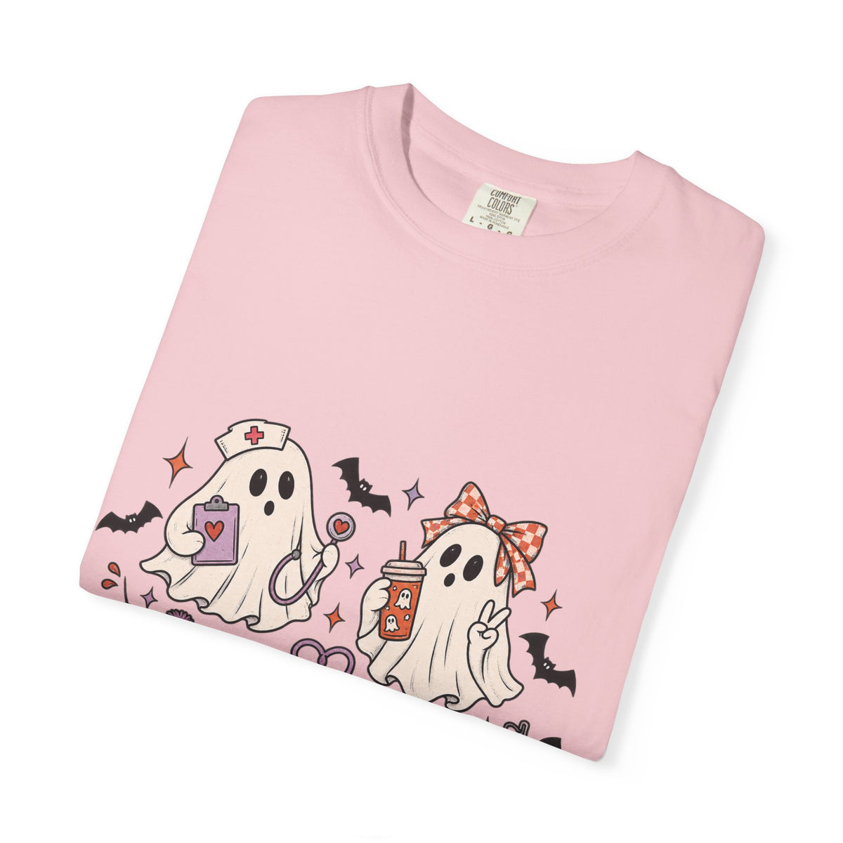 Cute Halloween Ghosts T-Shirt — Kawaii Ghost Squad Costume Tee