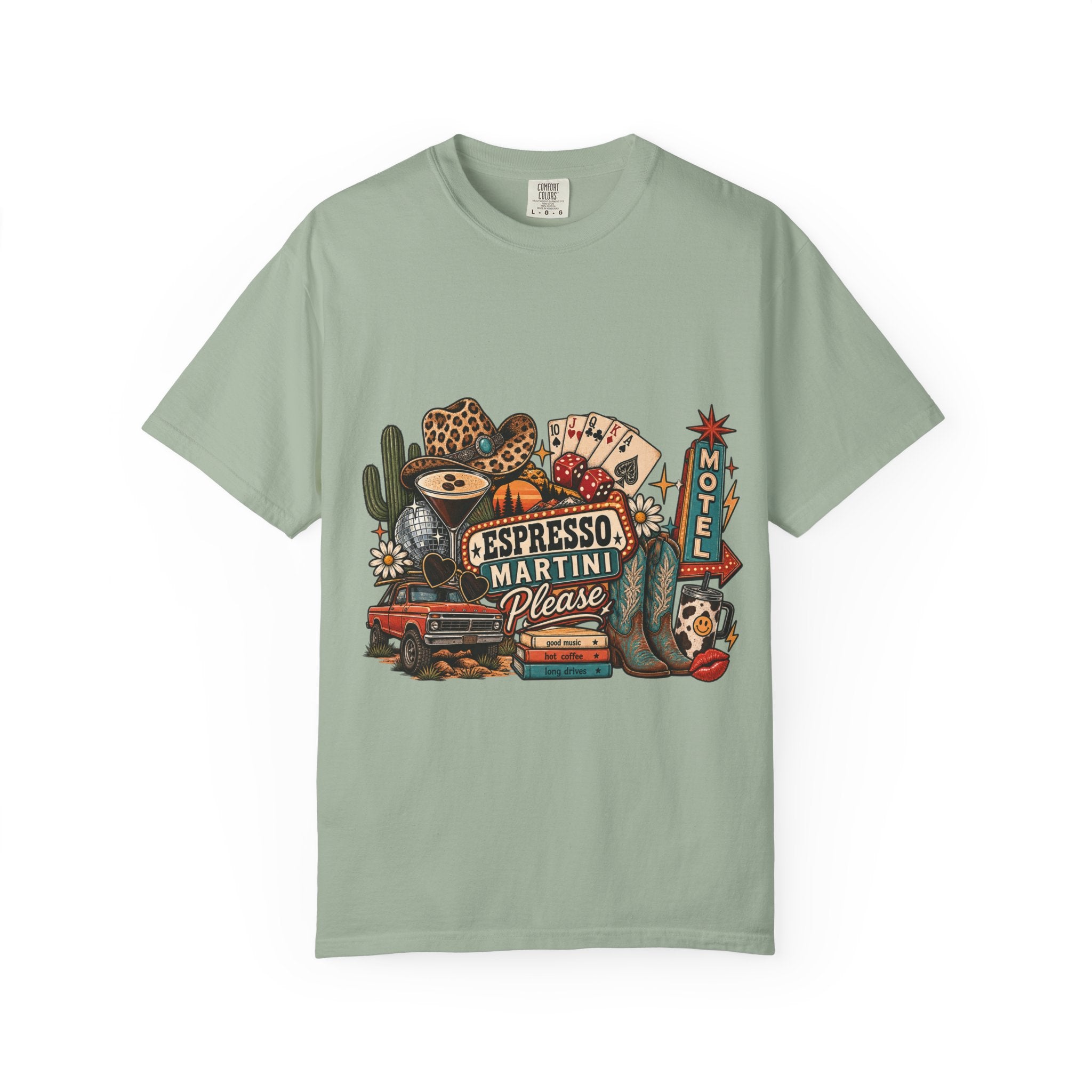 Espresso Martini Retro Roadtrip T-Shirt