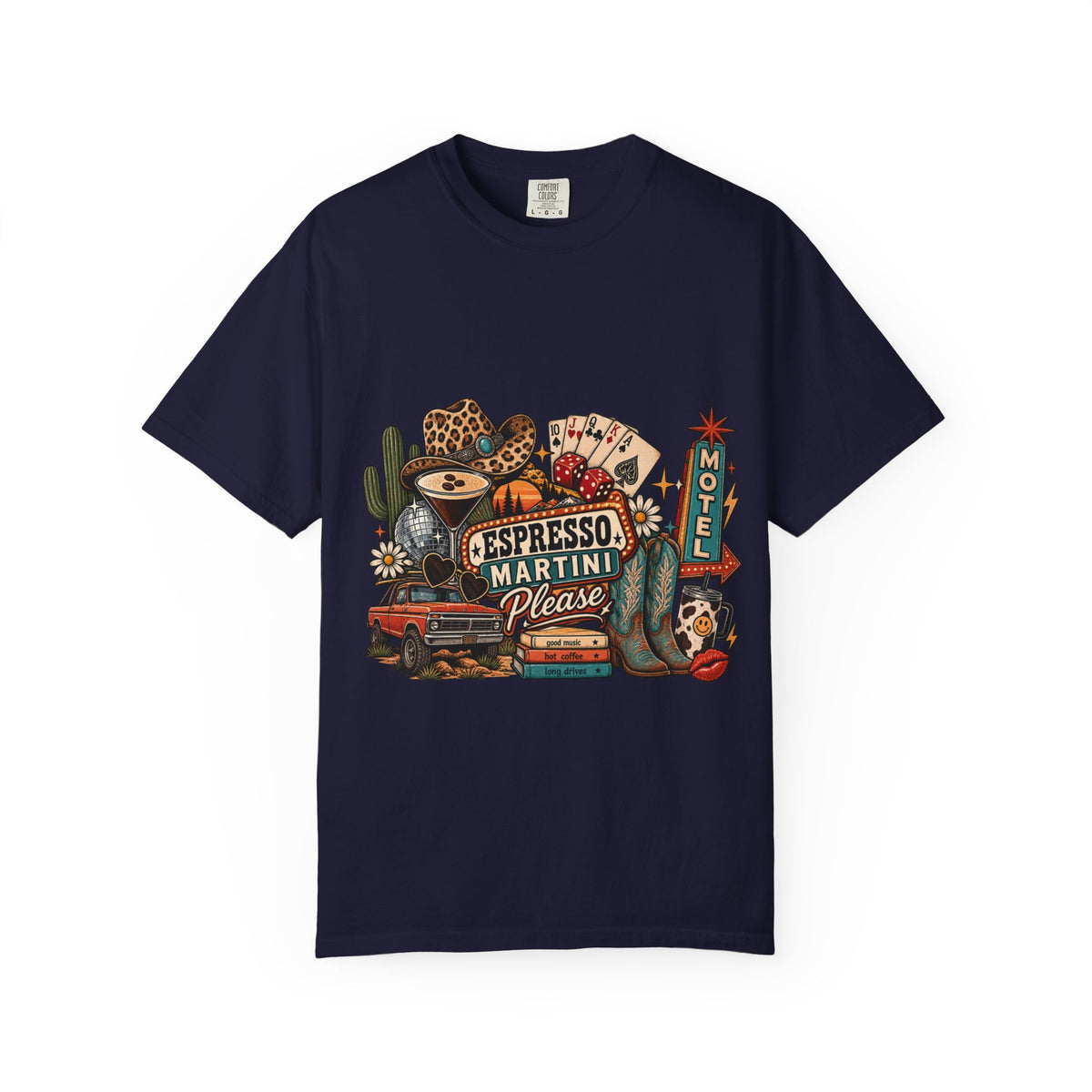 Espresso Martini Retro Roadtrip T-Shirt