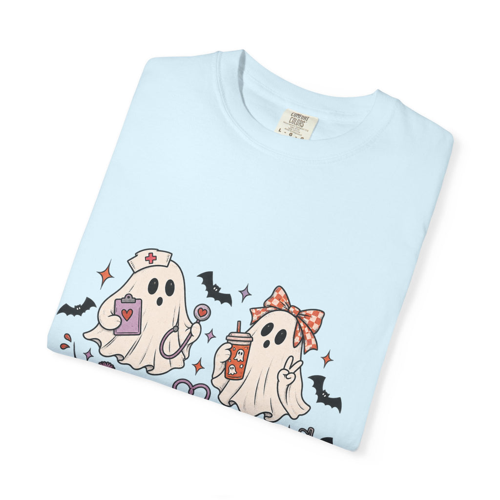 Cute Halloween Ghosts T-Shirt — Kawaii Ghost Squad Costume Tee