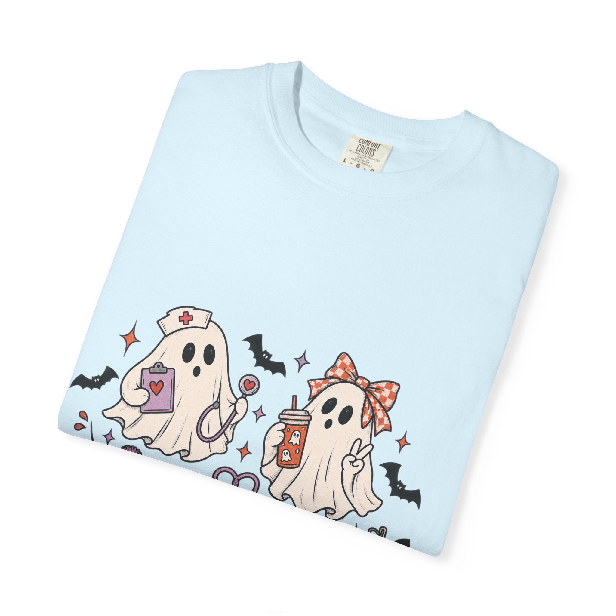 Cute Halloween Ghosts T-Shirt — Kawaii Ghost Squad Costume Tee