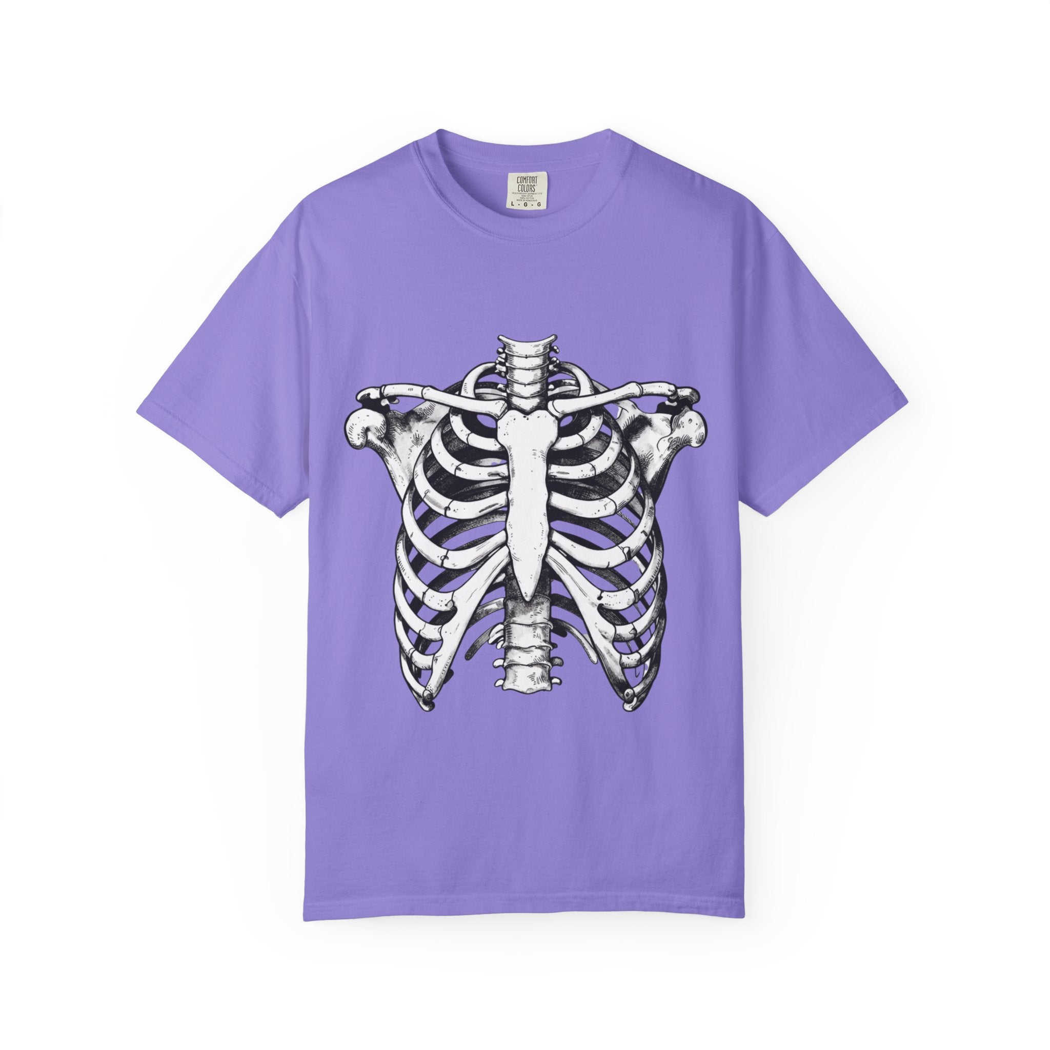 Rib Cage Anatomy T-Shirt — Vintage Skeleton Graphic Tee