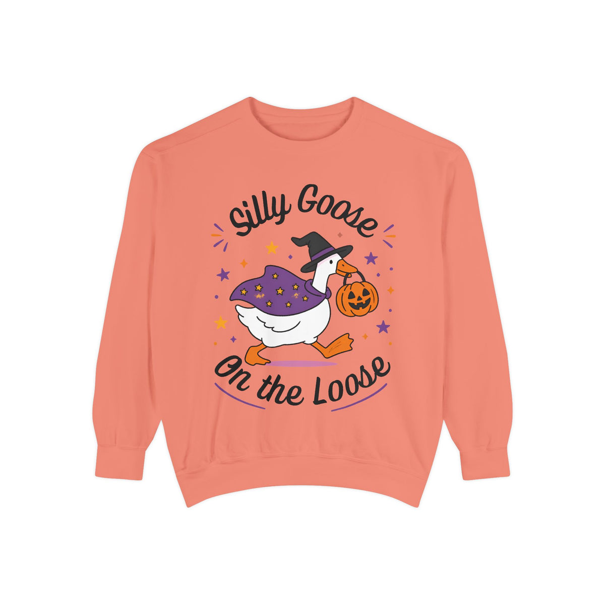 Silly Goose On The Loose Halloween Sweatshirt