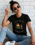 Dumpster Fire Raccoon Tee — "This Little Light of Mine I'm Gonna Let It Shine" Graphic T-Shirt