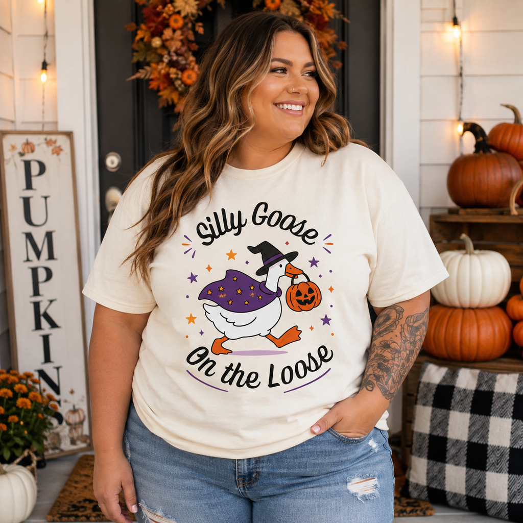 Silly Goose On The Loose Halloween T-Shirt