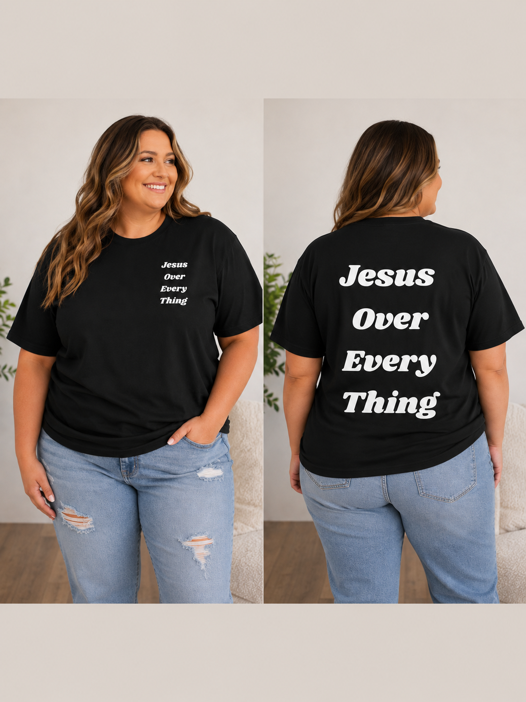 Jesus Over Everything T‑Shirt