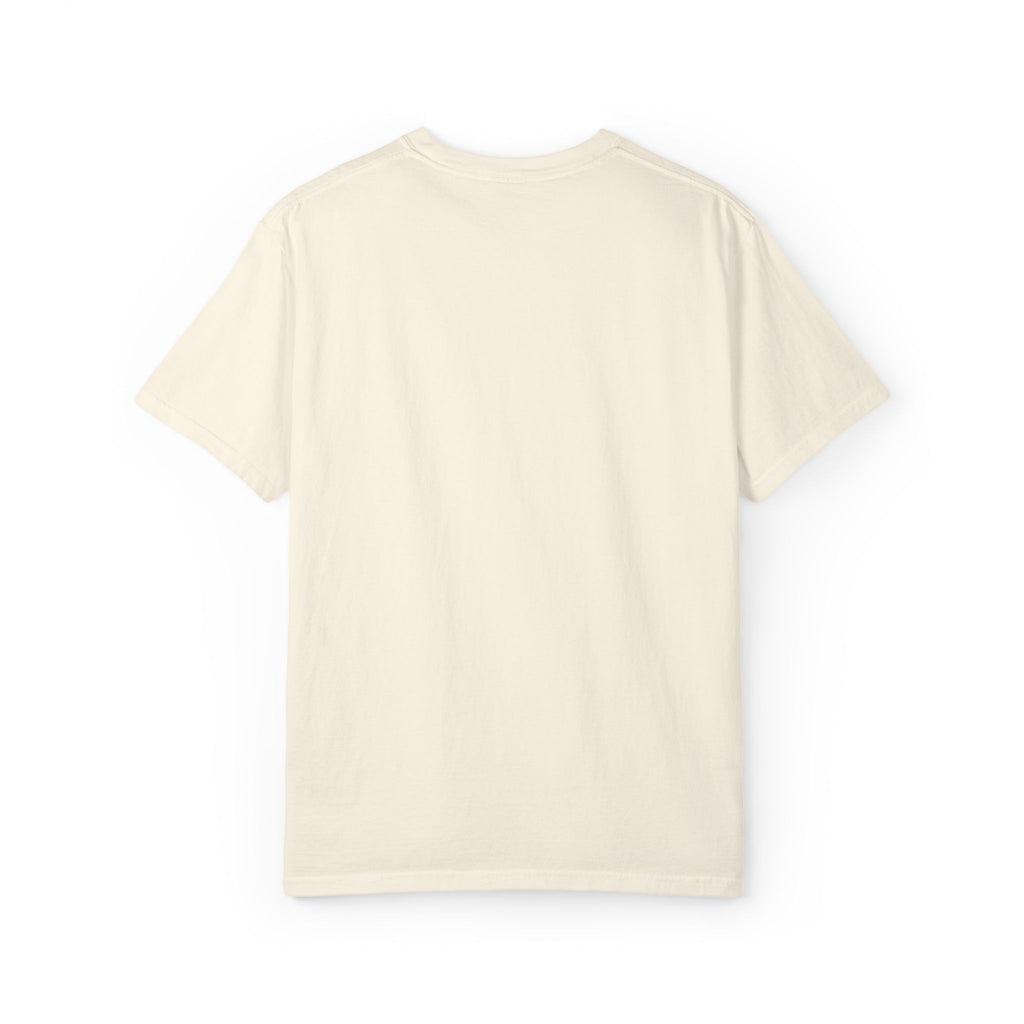 Overstimulated Tee — Minimalist White Graphic T‑Shirt