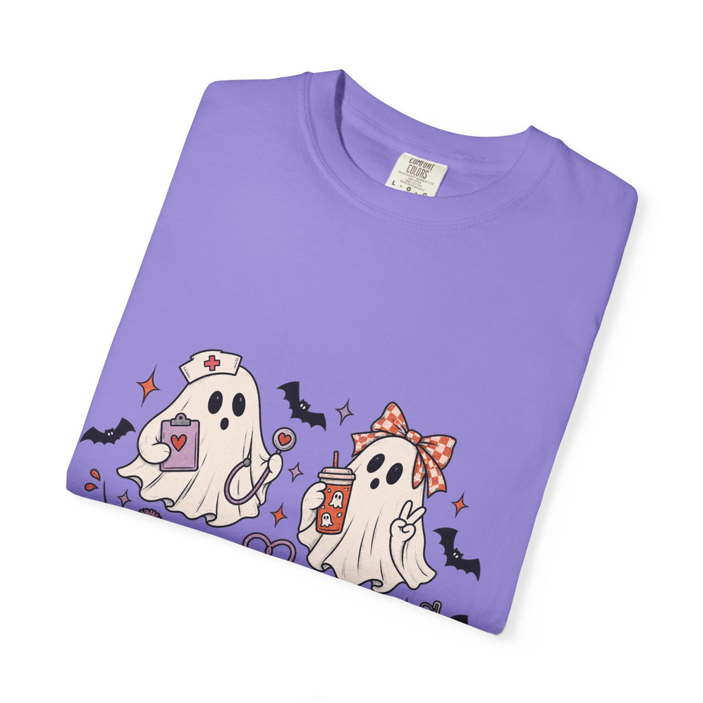 Cute Halloween Ghosts T-Shirt — Kawaii Ghost Squad Costume Tee