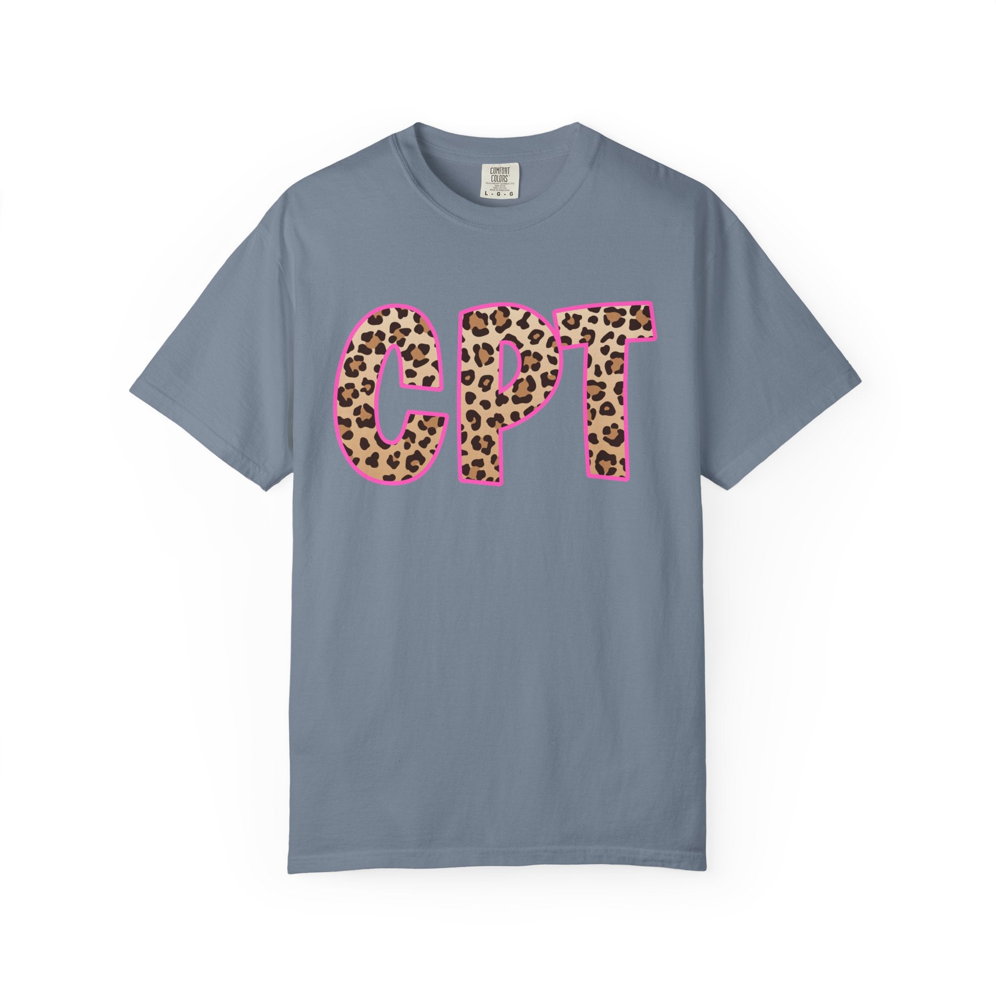 CPT Leopard Print- Phlebotomy T‑Shirt