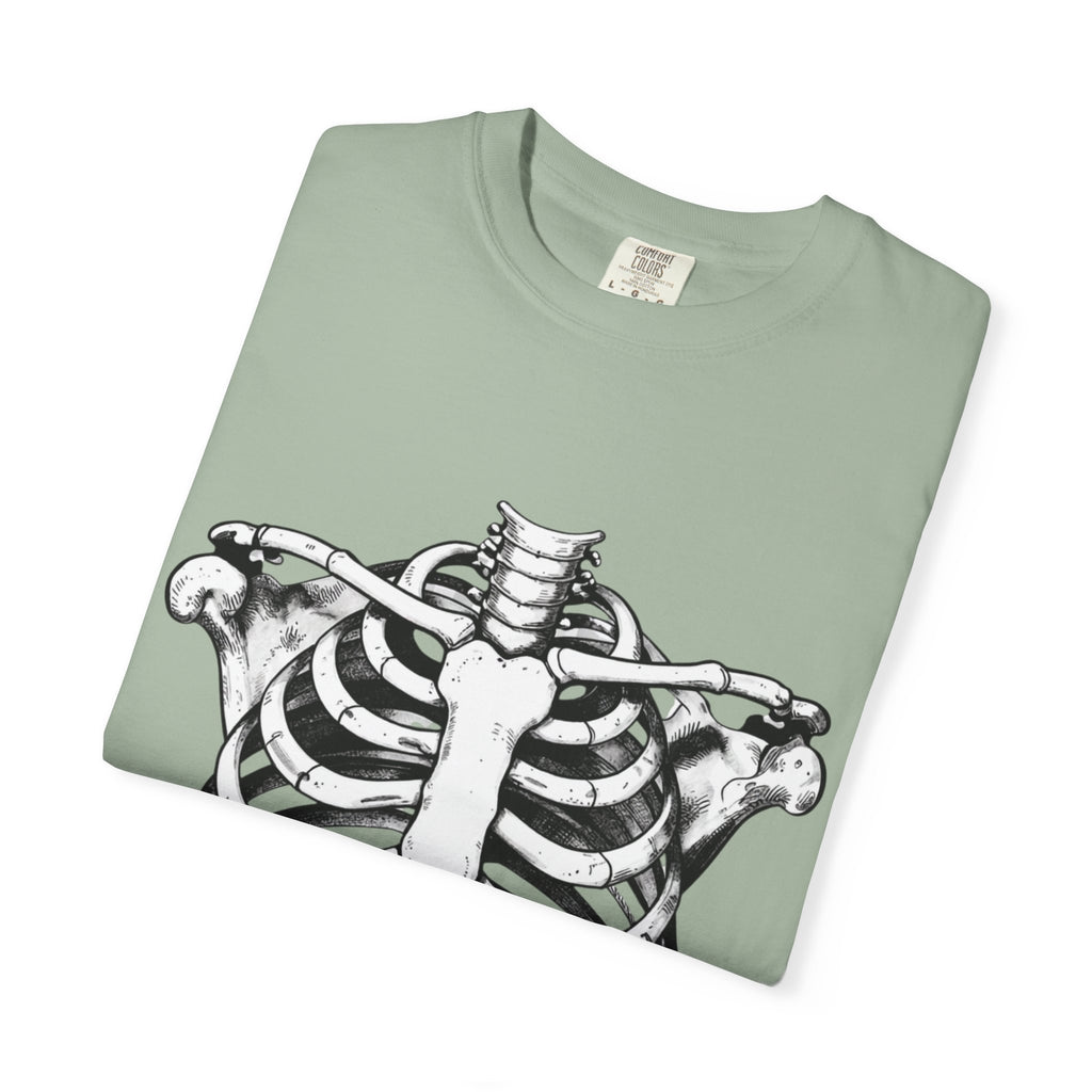 Rib Cage Anatomy T-Shirt — Vintage Skeleton Graphic Tee
