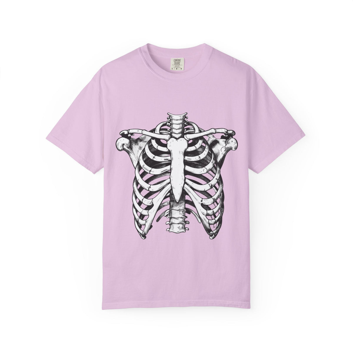 Rib Cage Anatomy T-Shirt — Vintage Skeleton Graphic Tee