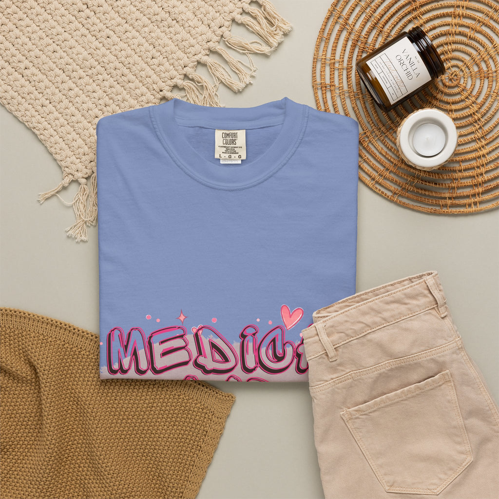 Medical Lab Tech T-Shirt — Cute Heart Design for Lab Professionals