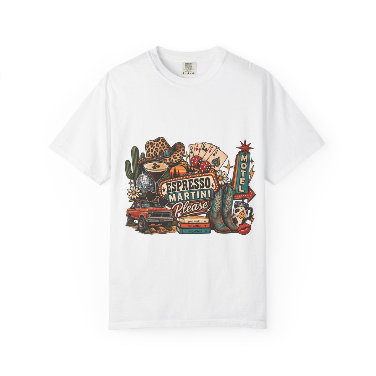 Espresso Martini Retro Roadtrip T-Shirt