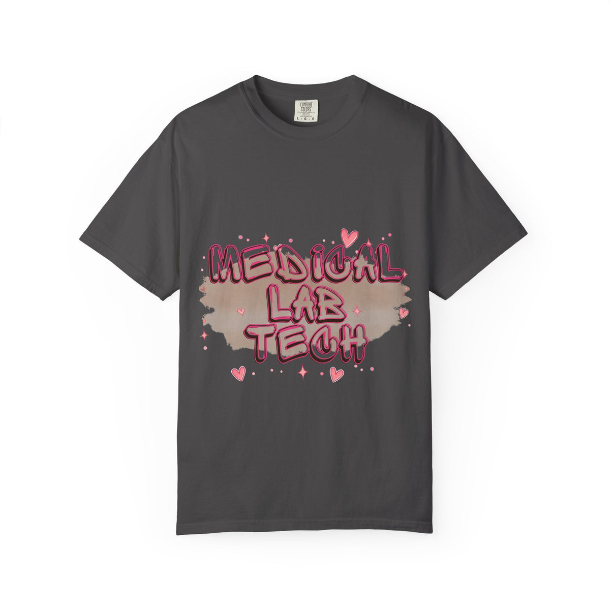 Medical Lab Tech T-Shirt — Cute Heart Design for Lab Professionals