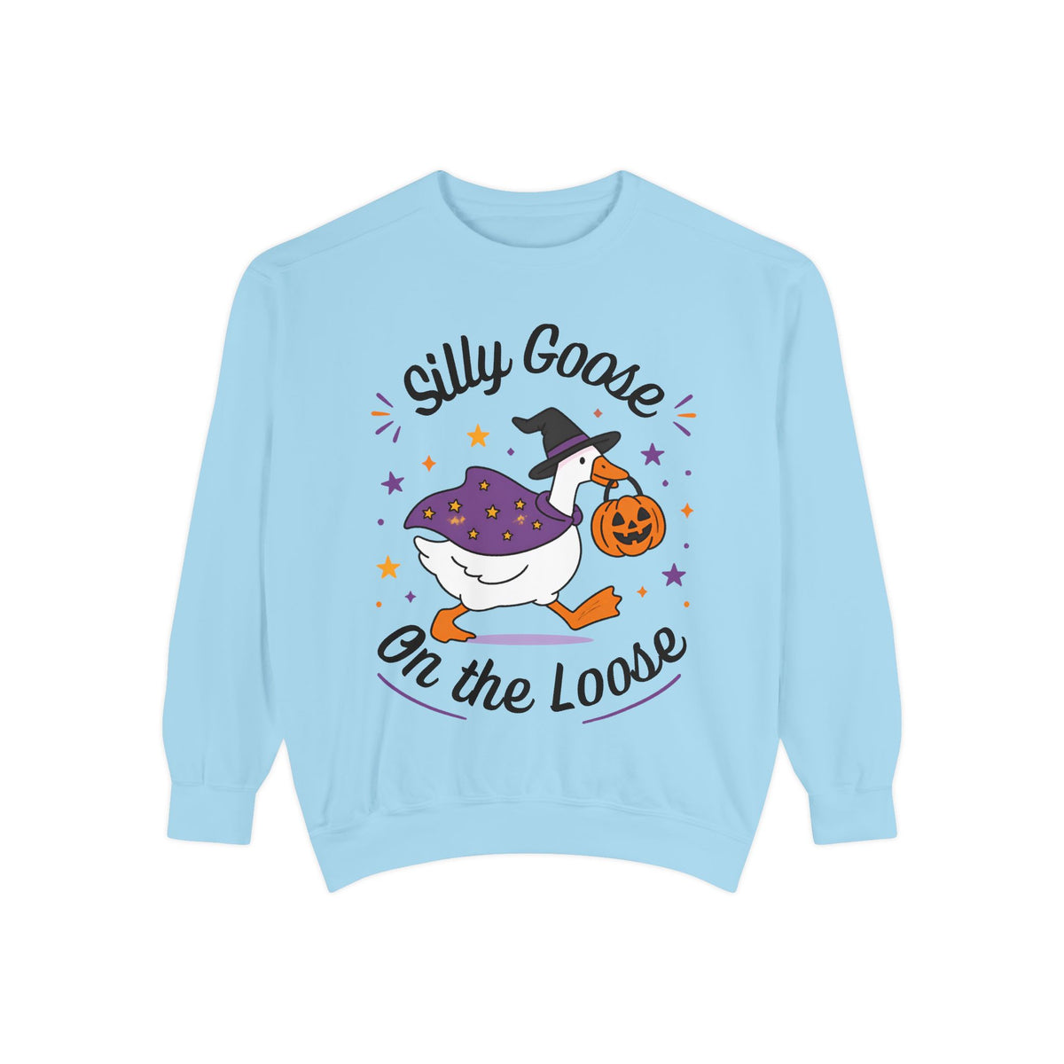 Silly Goose On The Loose Halloween Sweatshirt