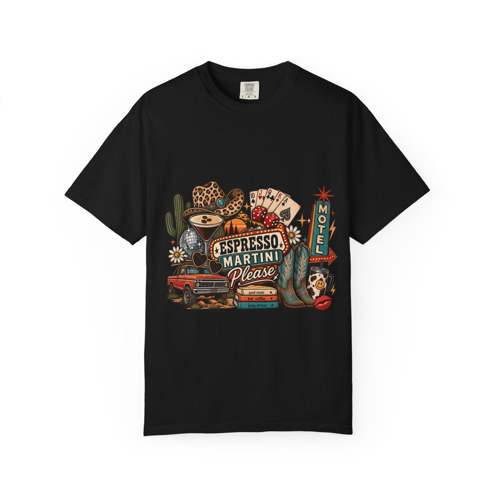 Espresso Martini Retro Roadtrip T-Shirt